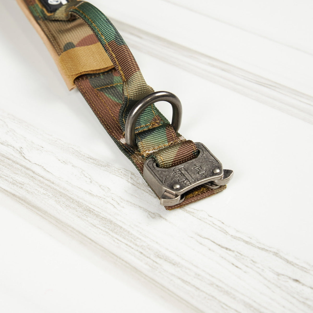 Tactical Nylon Dog Collar Camo - Image 2