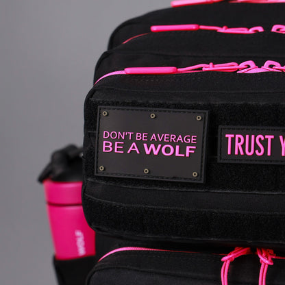 45L Backpack Black Neon Pink - Image 8