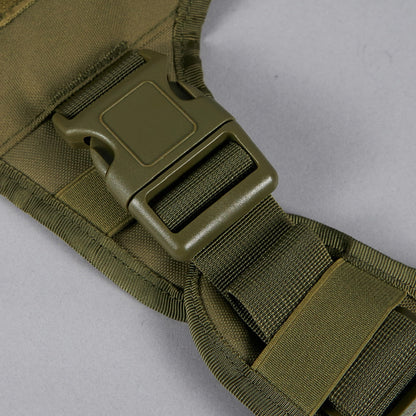 OD Green Tactical Dog Vest Harness - Image 11