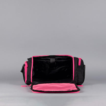 20L Mini Duffle Bag Black Neon Pink - Image 36