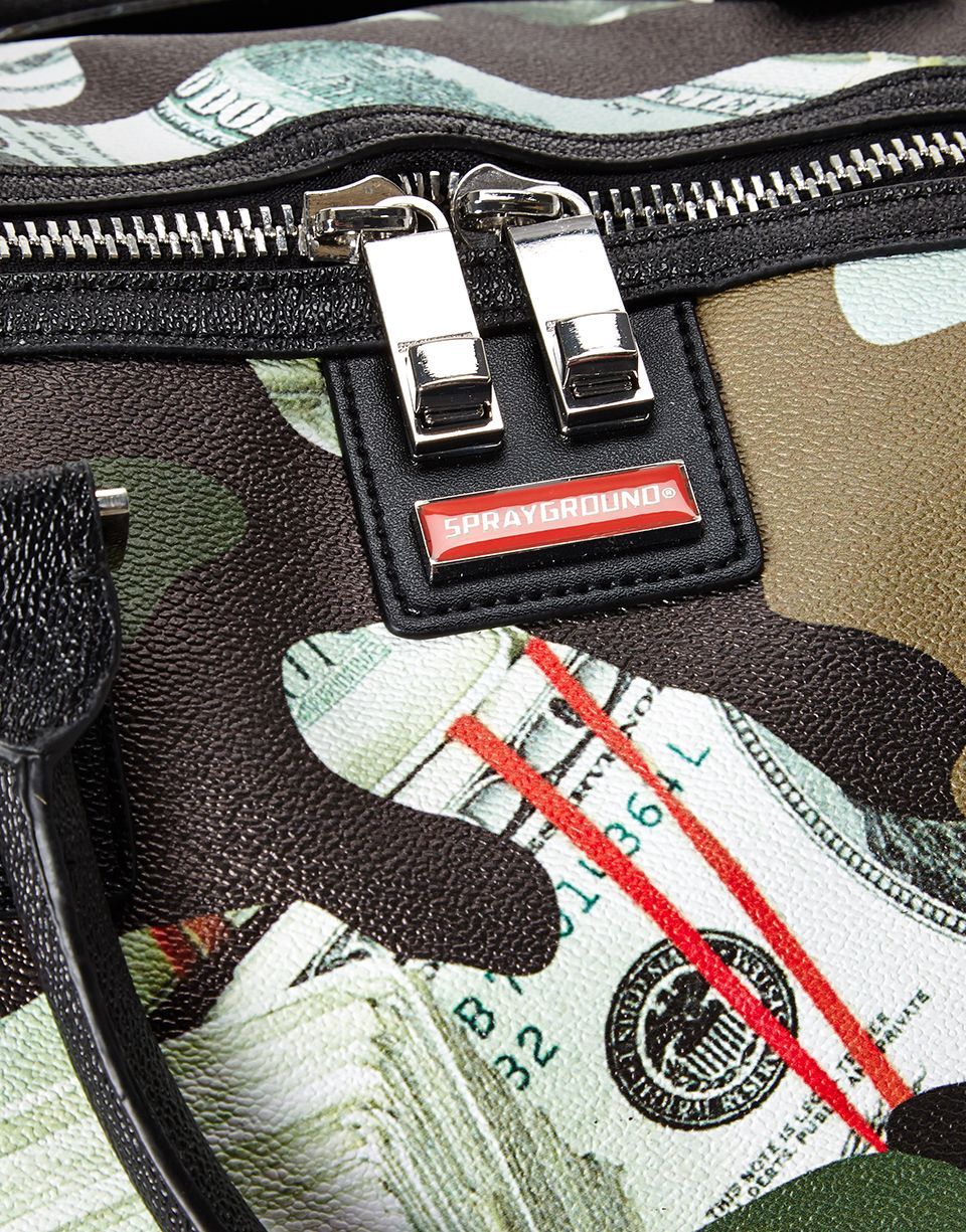 Camo Money Shark Duffle - Image 6