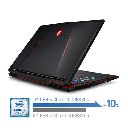 MSI GL73 17.3 Gaming Laptop, Intel Core i7-9750H, NVIDIA GeForce GTX1660Ti, 16GB RAM, 512GB NVMe SSD - Image 3