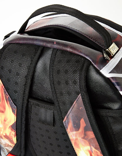 Spalding X Sprayground Fire Money Backpack - Image 7