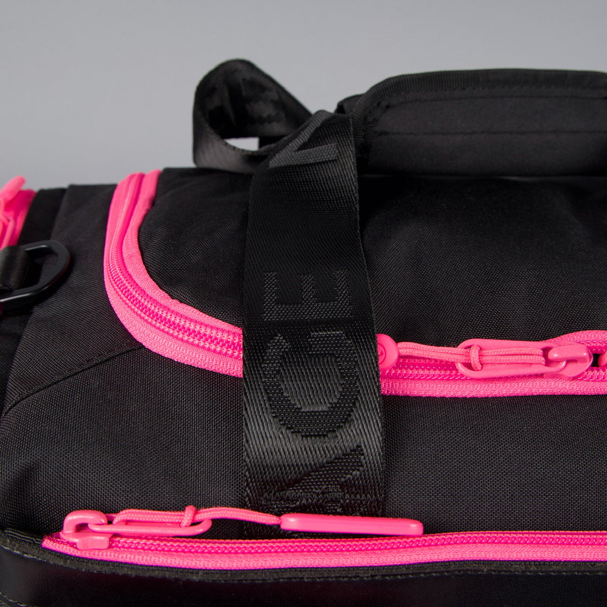 20L Mini Duffle Bag Black Neon Pink - Image 28