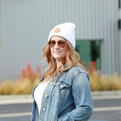 Arctic White Beanie - Image 2