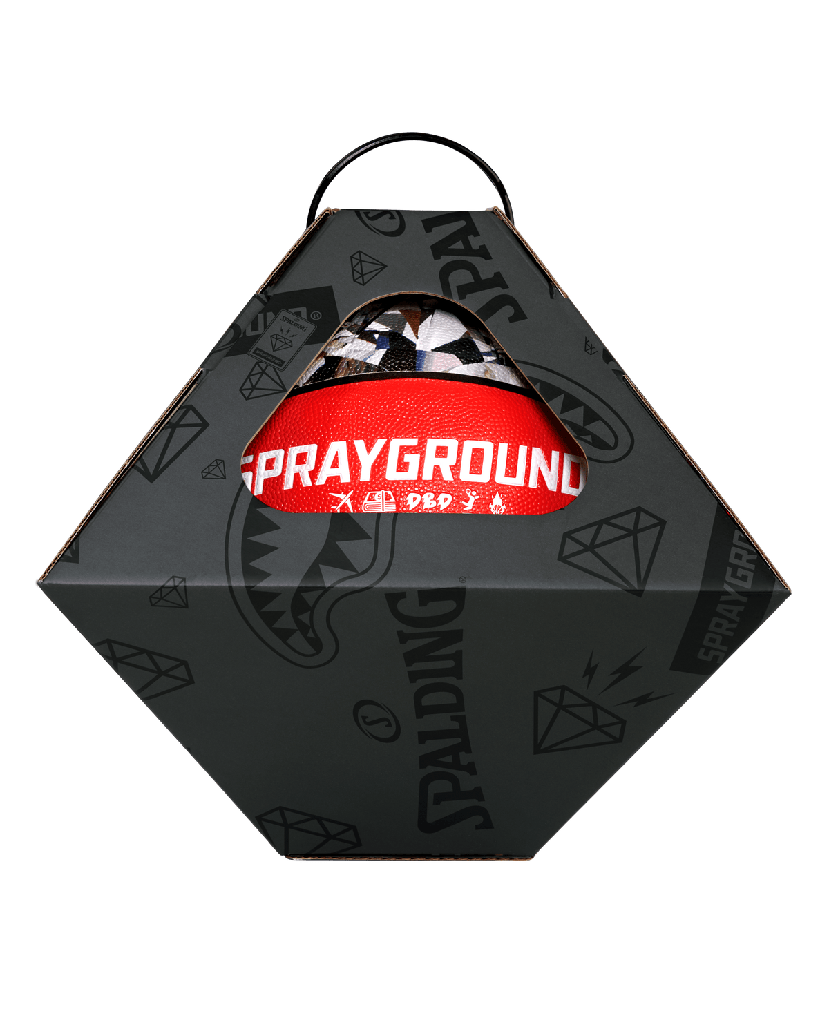 Spalding X Sprayground Diamond Basketball - Image 8