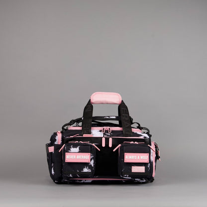 20L Mini Duffle Bag Black Lightning Knockout Pink - Image 3