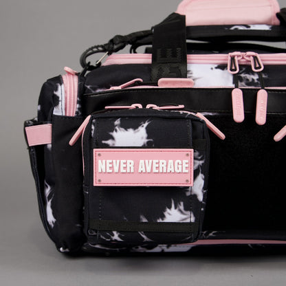 20L Mini Duffle Bag Black Lightning Knockout Pink - Image 10
