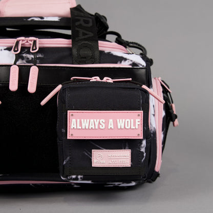 20L Mini Duffle Bag Black Lightning Knockout Pink - Image 11