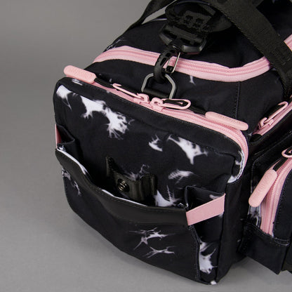 20L Mini Duffle Bag Black Lightning Knockout Pink - Image 12