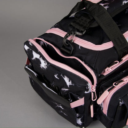 20L Mini Duffle Bag Black Lightning Knockout Pink - Image 13