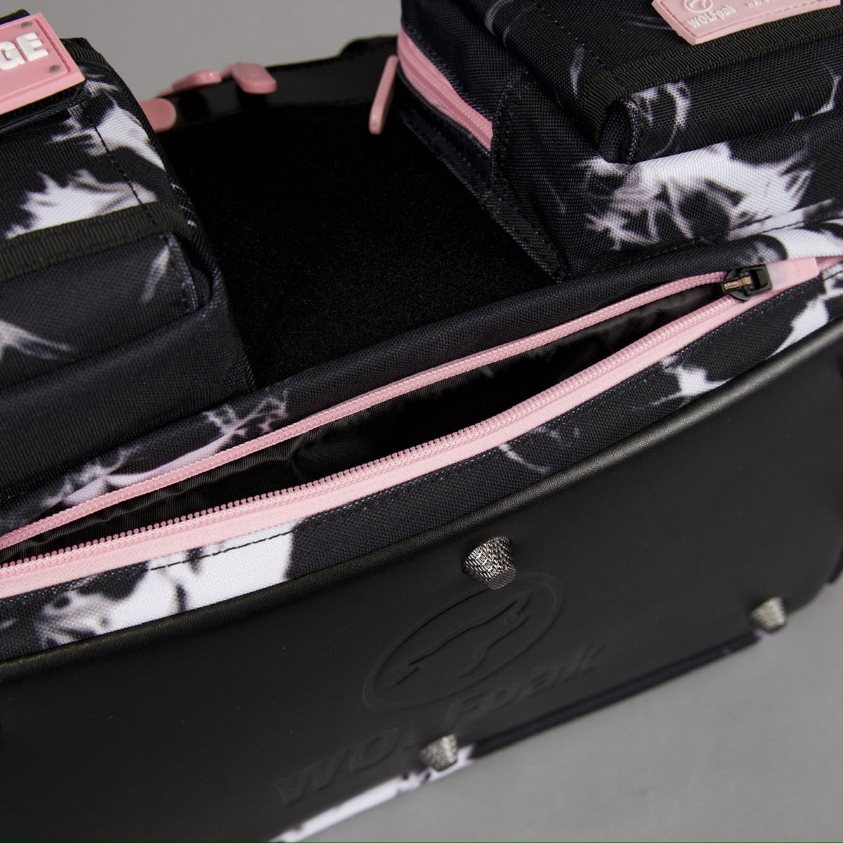 20L Mini Duffle Bag Black Lightning Knockout Pink - Image 17