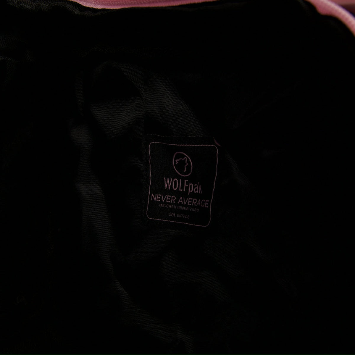20L Mini Duffle Bag Black Lightning Knockout Pink - Image 22