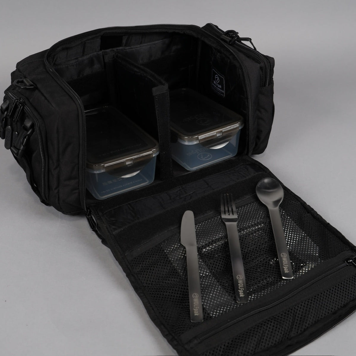 20L Mini Duffle Bag Alpha Black Meal Management - Image 23
