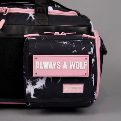40L Ultimate Duffle Bag Black Lightning Knockout Pink - Image 10