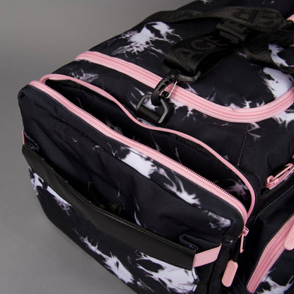 40L Ultimate Duffle Bag Black Lightning Knockout Pink - Image 12