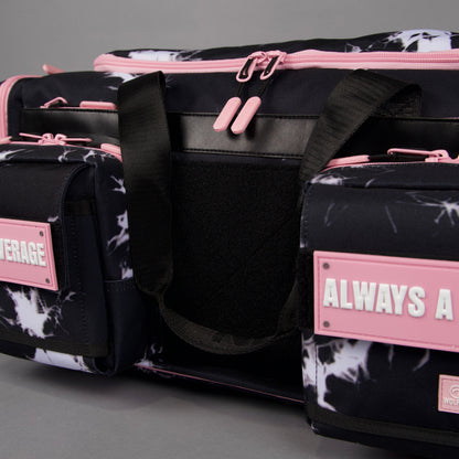 40L Ultimate Duffle Bag Black Lightning Knockout Pink - Image 16