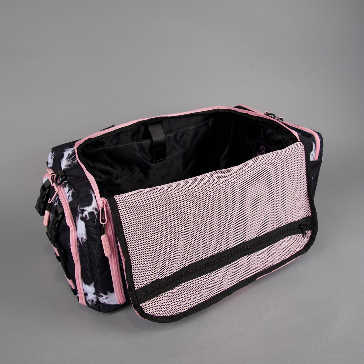 40L Ultimate Duffle Bag Black Lightning Knockout Pink - Image 20