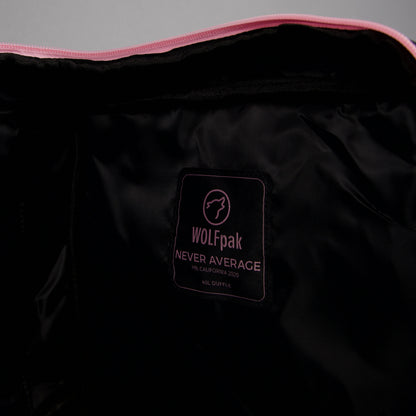 40L Ultimate Duffle Bag Black Lightning Knockout Pink - Image 18