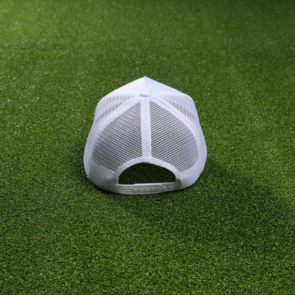 Trucker Hat Script Arctic White - Image 7