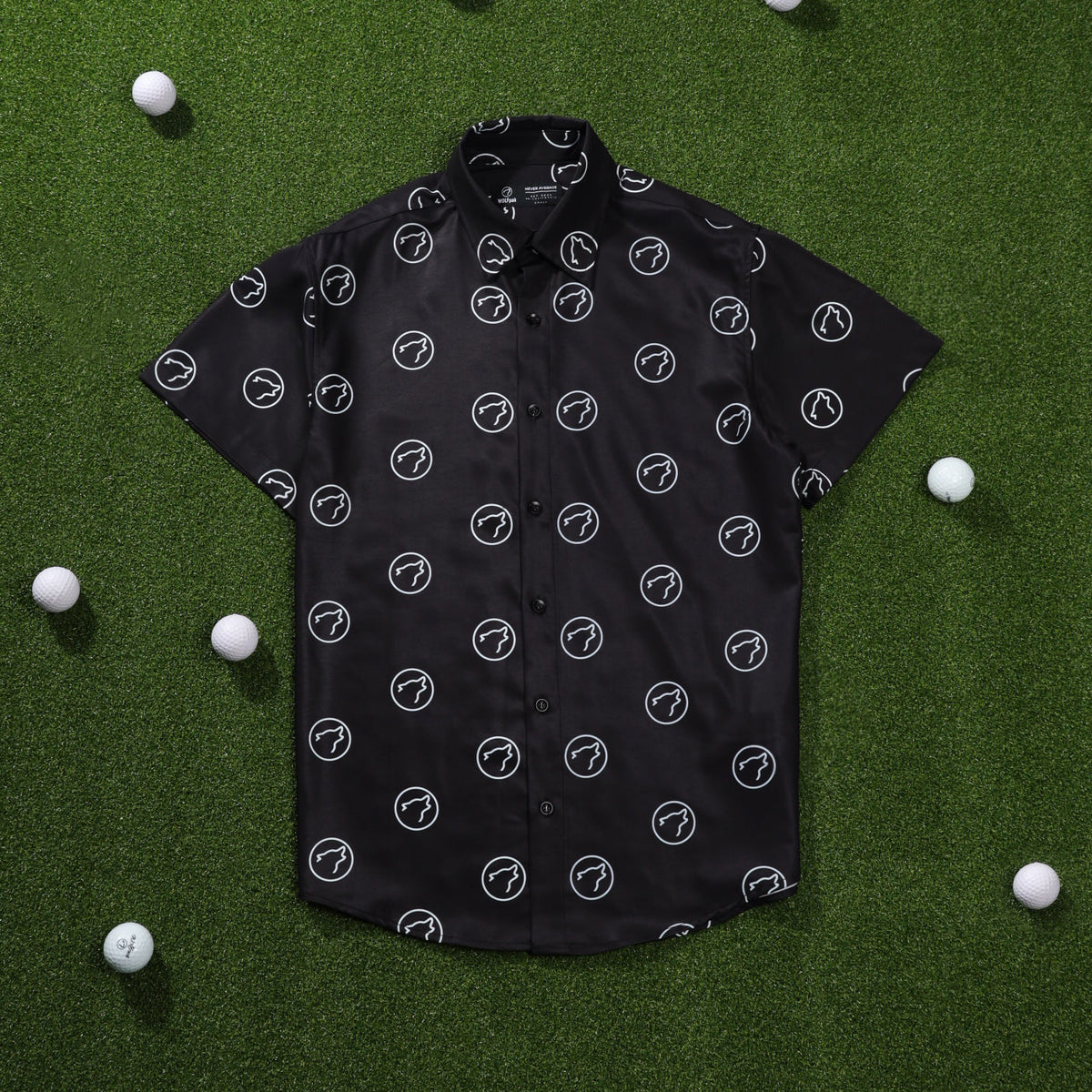 Alpha Black Country Club Button Up - Image 3
