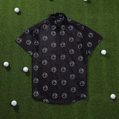 Alpha Black Country Club Button Up - Image 3