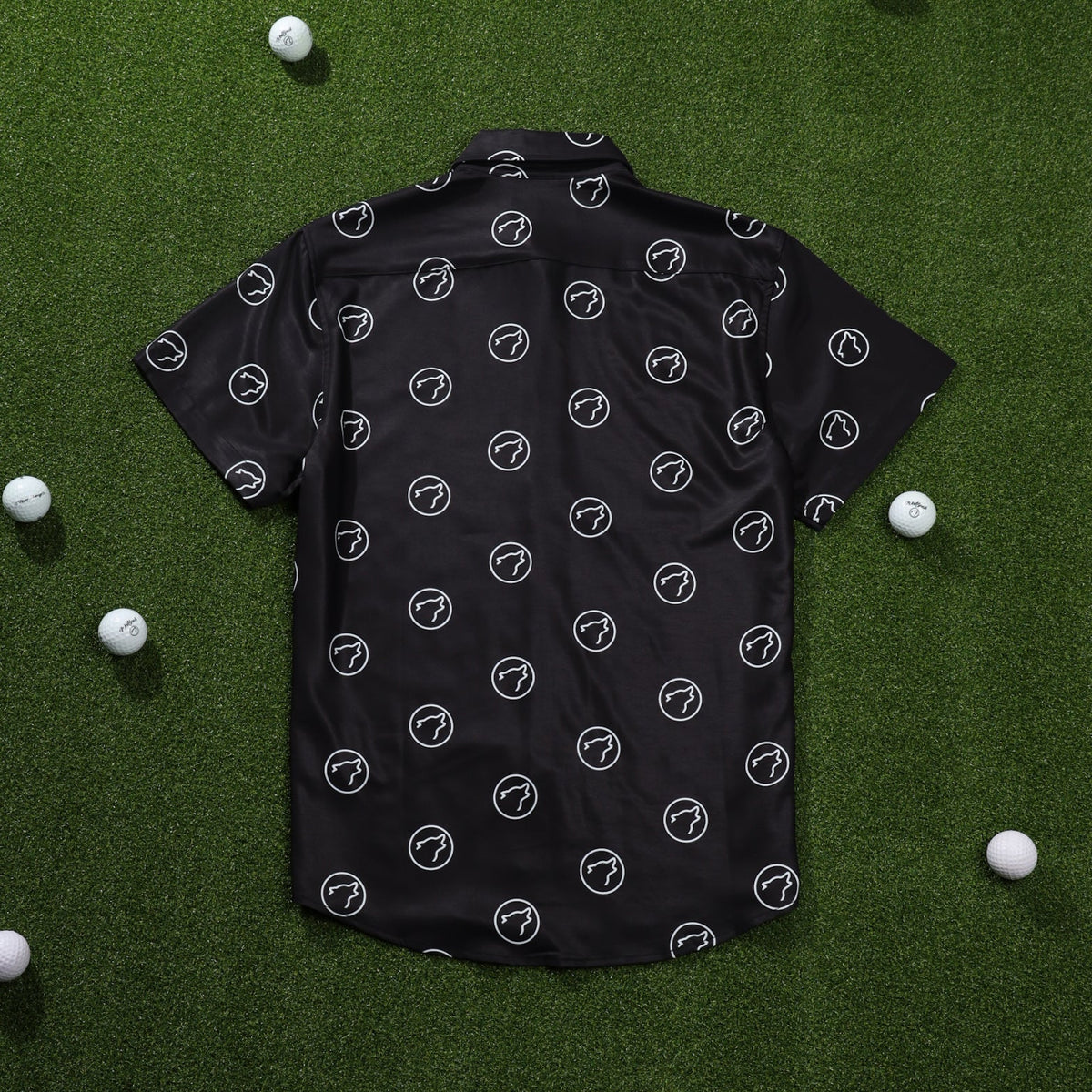 Alpha Black Country Club Button Up - Image 4
