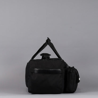 30L Perfect Duffle Bag Alpha Black (3 Pockets w/Full Velcro Front) - Image 6