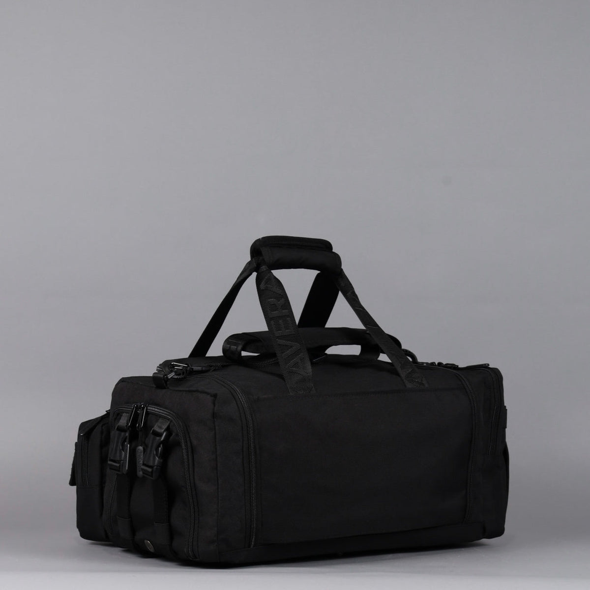 30L Perfect Duffle Bag Alpha Black (3 Pockets w/Full Velcro Front) - Image 14