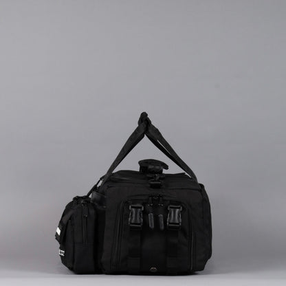 30L Perfect Duffle Bag Alpha Black (3 Pockets w/Full Velcro Front) - Image 9
