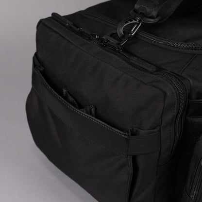 30L Perfect Duffle Bag Alpha Black (3 Pockets w/Full Velcro Front) - Image 8