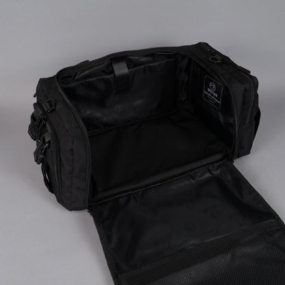 30L Perfect Duffle Bag Alpha Black (3 Pockets w/Full Velcro Front) - Image 25