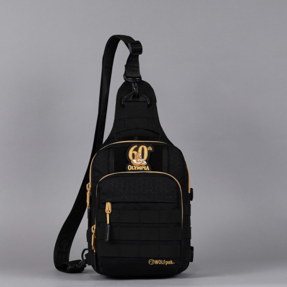 2024 Olympia 9L Tactical Sling Black Hexagon - Image 4