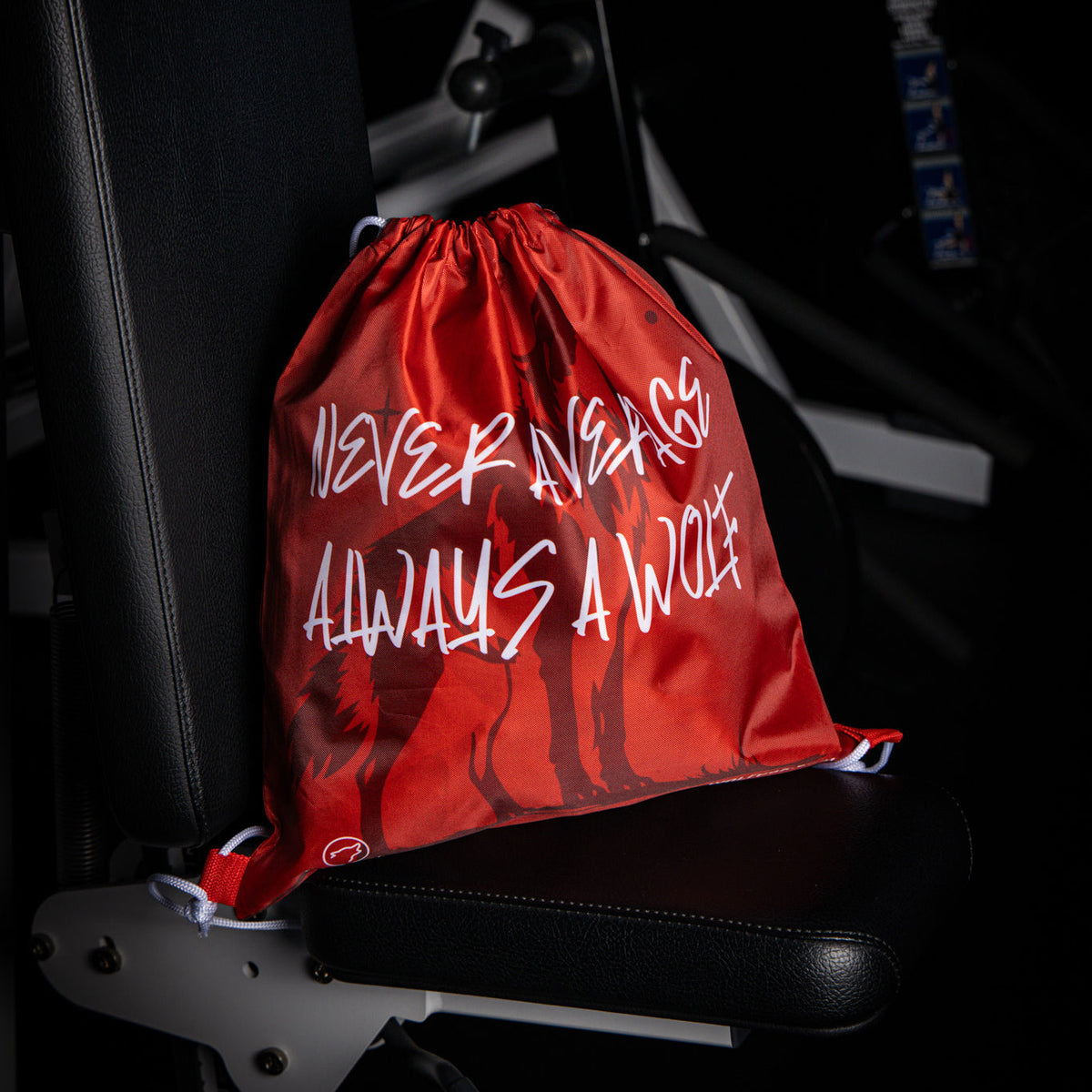 Savage Red Draw String Sackpack Bag Drawstring - Image 2