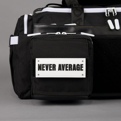 40L Ultimate Duffle Bag Alpha Black White Accents - Image 9