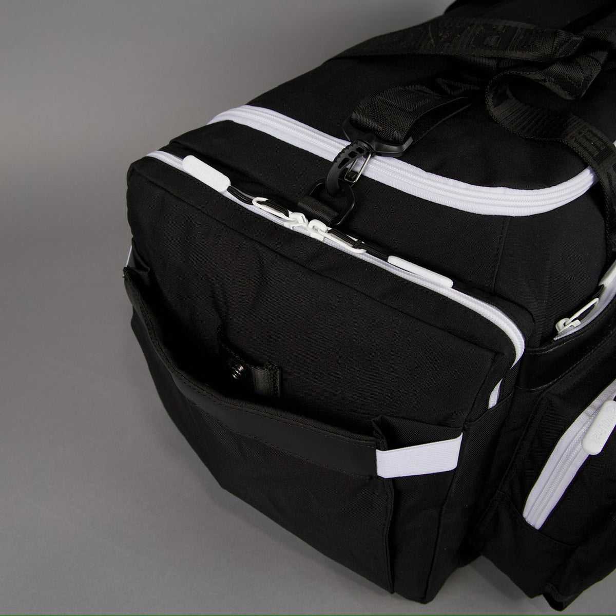 40L Ultimate Duffle Bag Alpha Black White Accents - Image 11