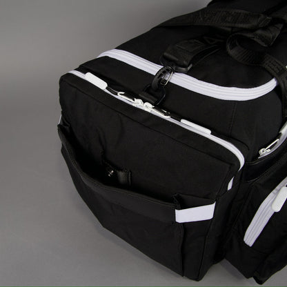 40L Ultimate Duffle Bag Alpha Black White Accents - Image 11