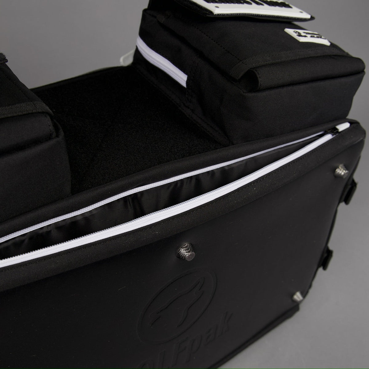 40L Ultimate Duffle Bag Alpha Black White Accents - Image 16