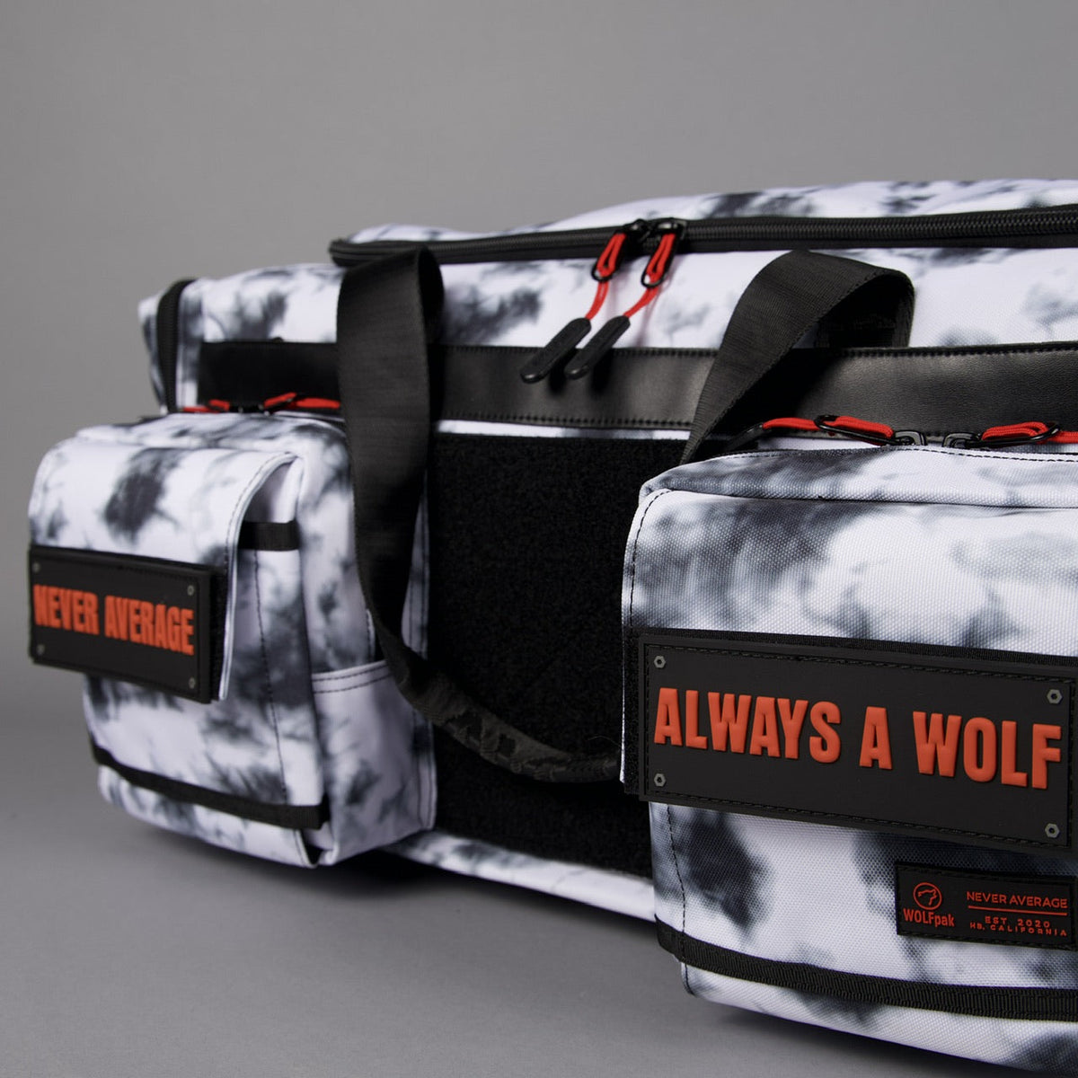 40L Ultimate Duffle Bag Timber Wolf Savage Red - Image 14