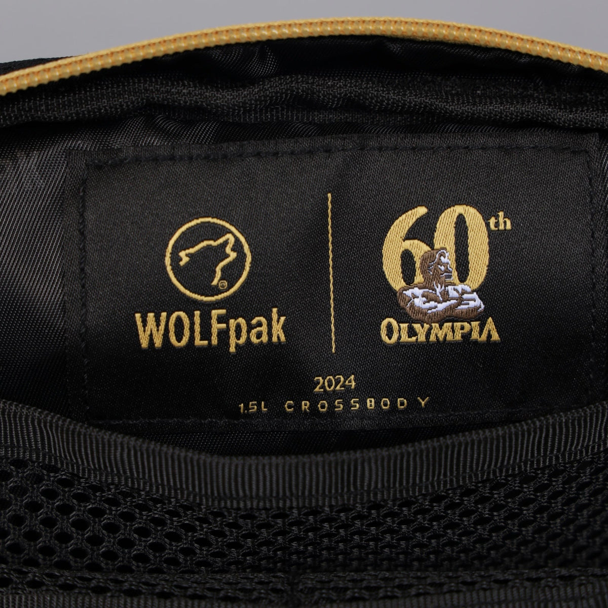 2024 Olympia Crossbody Pack Black Hexagon - Image 6