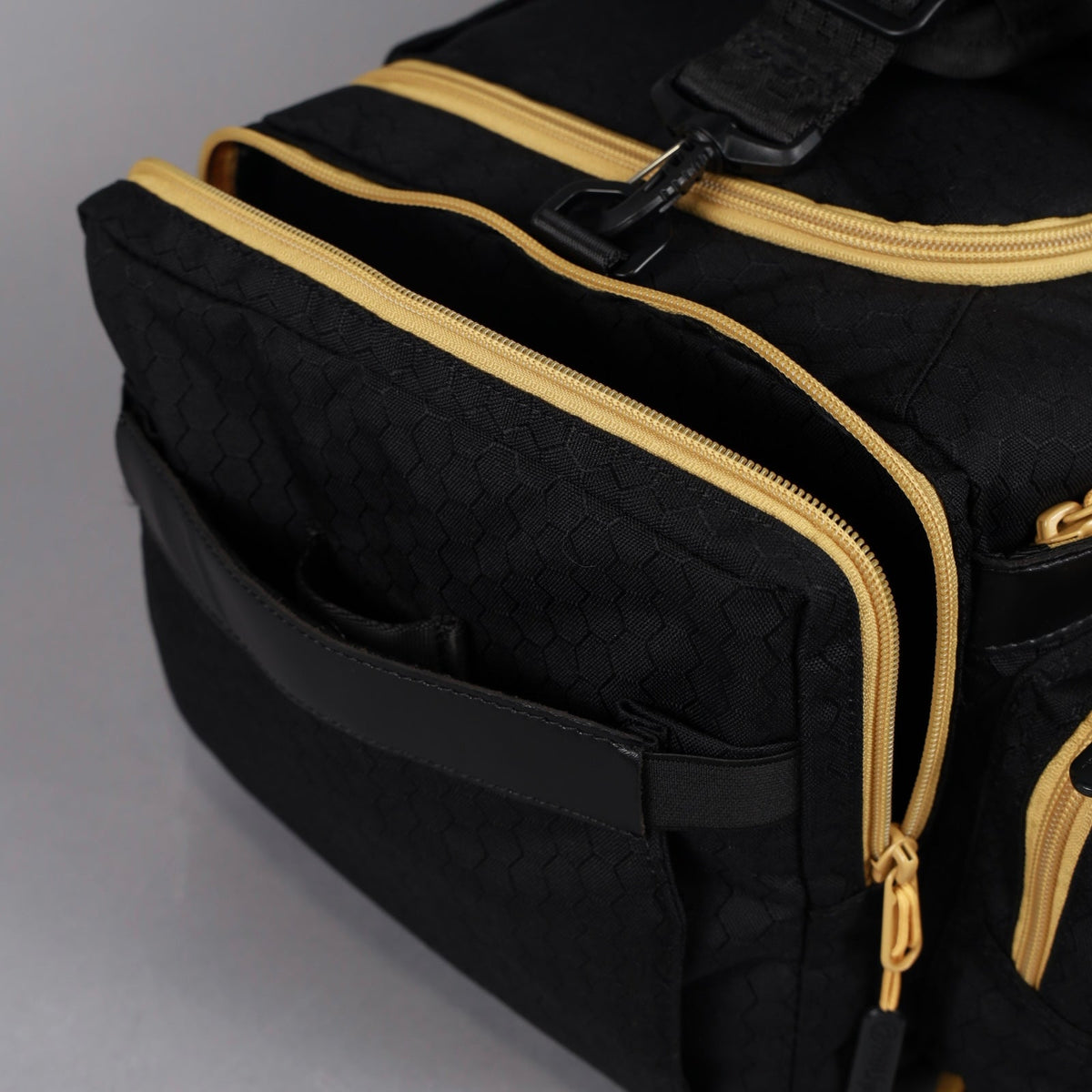 2024 Olympia 30L Perfect Duffle Bag Black Hexagon - Image 15