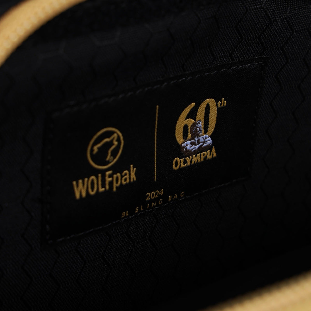 2024 Olympia 9L Tactical Sling Black Hexagon - Image 16