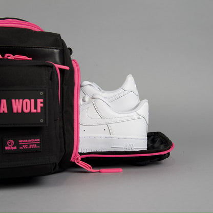 30L Perfect Duffle Bag Neon Pink - Image 24