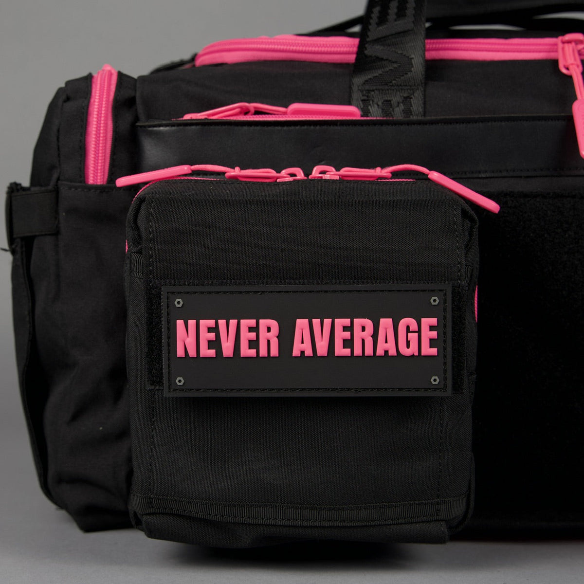 40L Ultimate Duffle Bag Black Neon Pink - Image 13