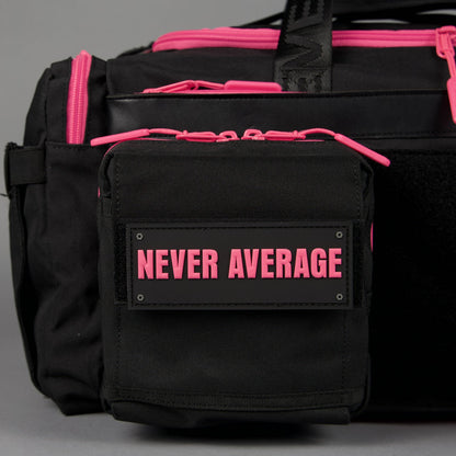 40L Ultimate Duffle Bag Black Neon Pink - Image 13
