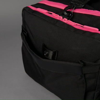 40L Ultimate Duffle Bag Black Neon Pink - Image 15