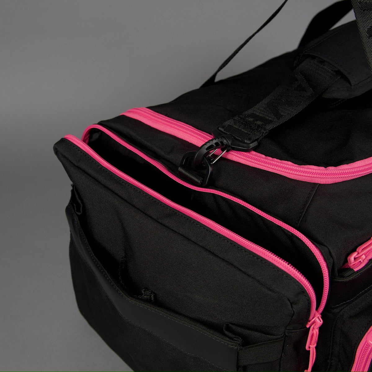 40L Ultimate Duffle Bag Black Neon Pink - Image 16