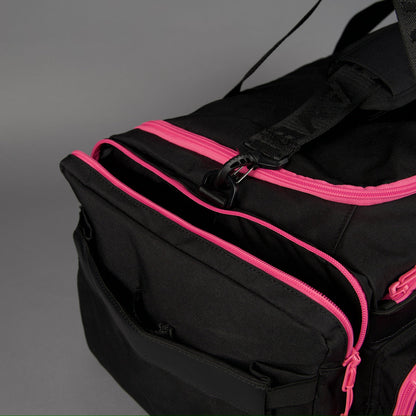 40L Ultimate Duffle Bag Black Neon Pink - Image 16