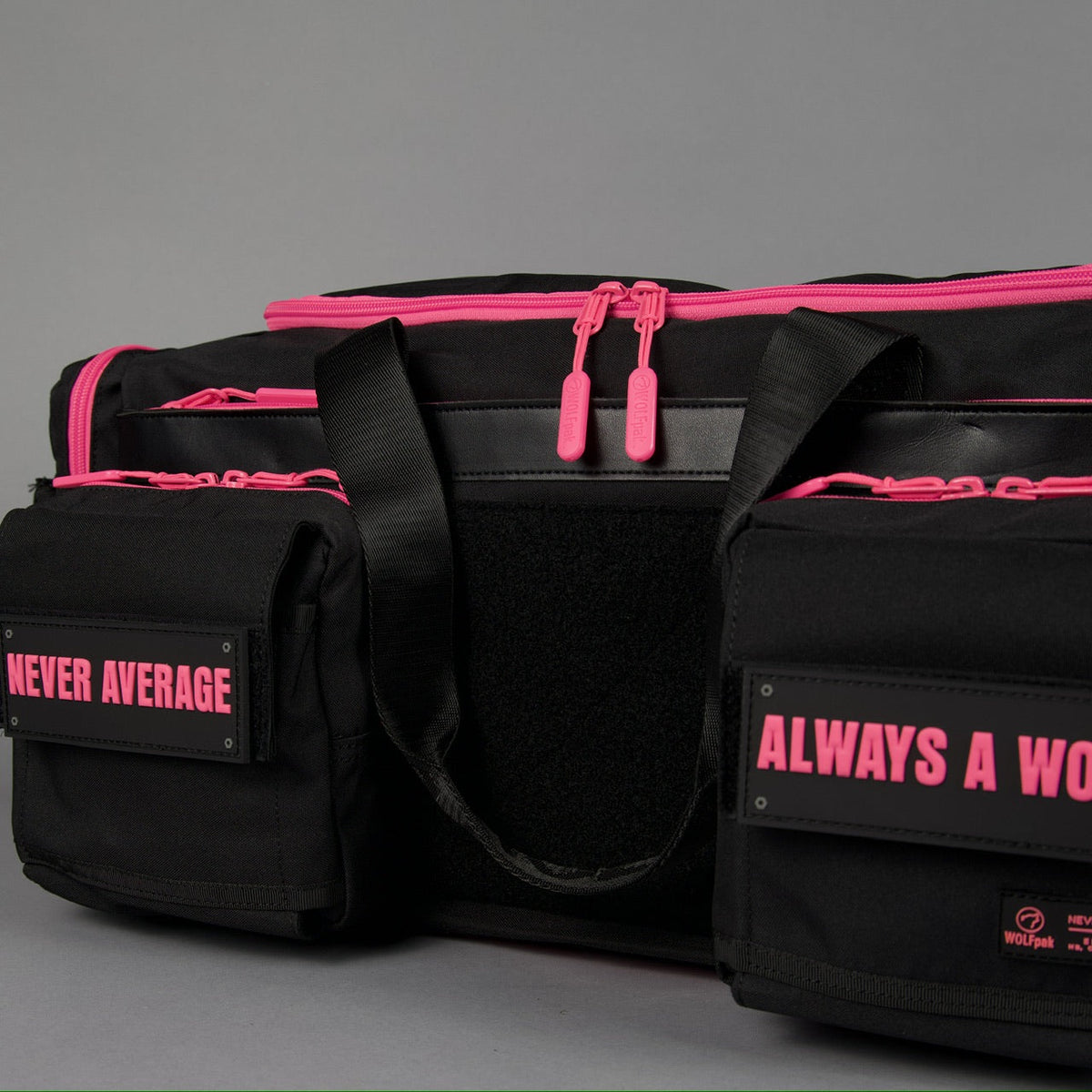 40L Ultimate Duffle Bag Black Neon Pink - Image 19