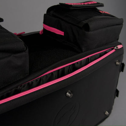 40L Ultimate Duffle Bag Black Neon Pink - Image 20